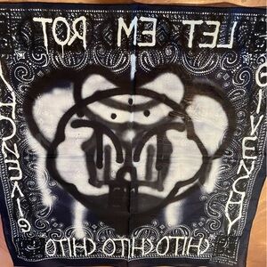 Givenchy Black and White Bandana